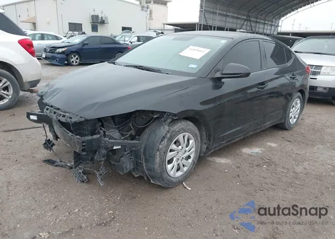 2018 Hyundai Elantra Se from USA, damaged, VIN 5NPD74LF1JH376148